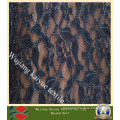 Nylon/Cotton Sliver Silk Lace Knitting Fabric (WJ-KY-401)